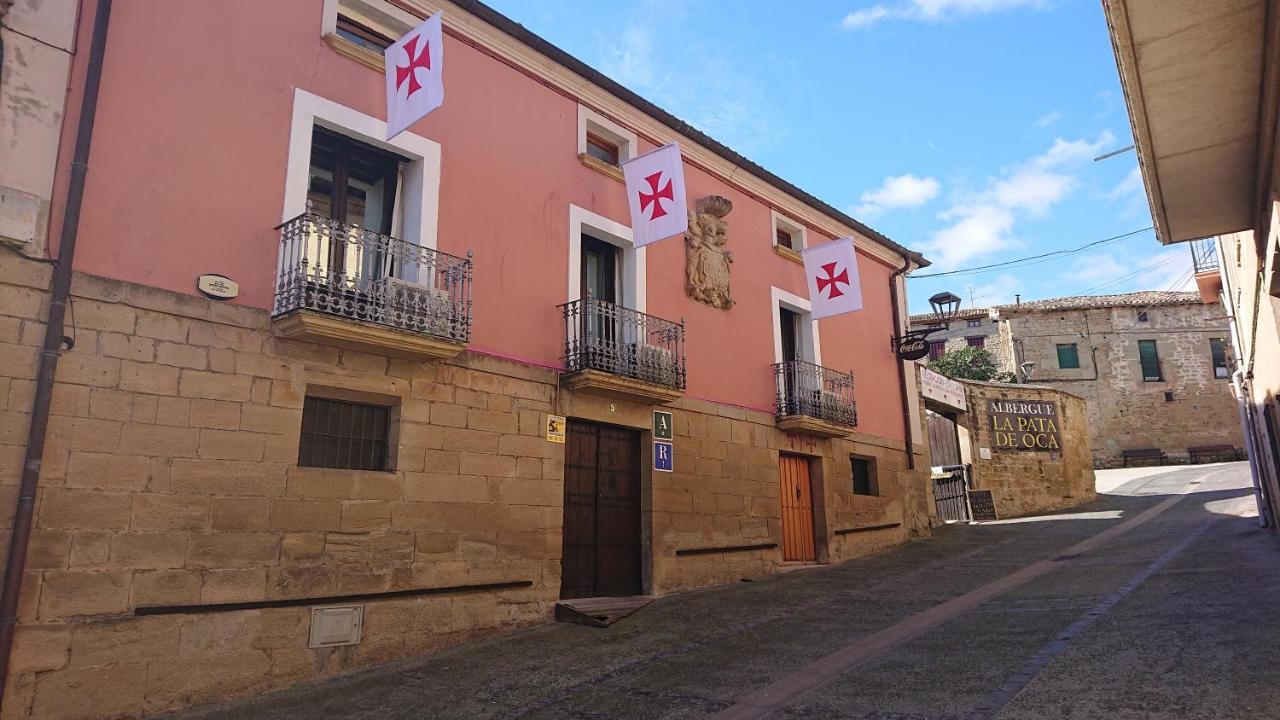 Hostal Rural La Pata De Oca Y Albergue Solo Por Peregrinos Hotel Torres del Rio Exterior photo