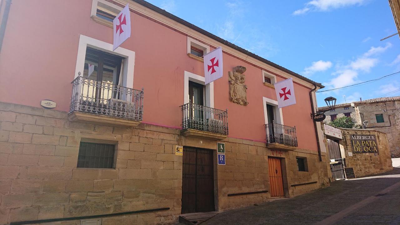 Hostal Rural La Pata De Oca Y Albergue Solo Por Peregrinos Hotel Torres del Rio Exterior photo